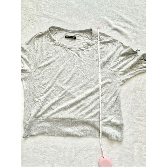 Rag’n’Bone light gray Raglan long sleeve top size M - Picture 7 of 8